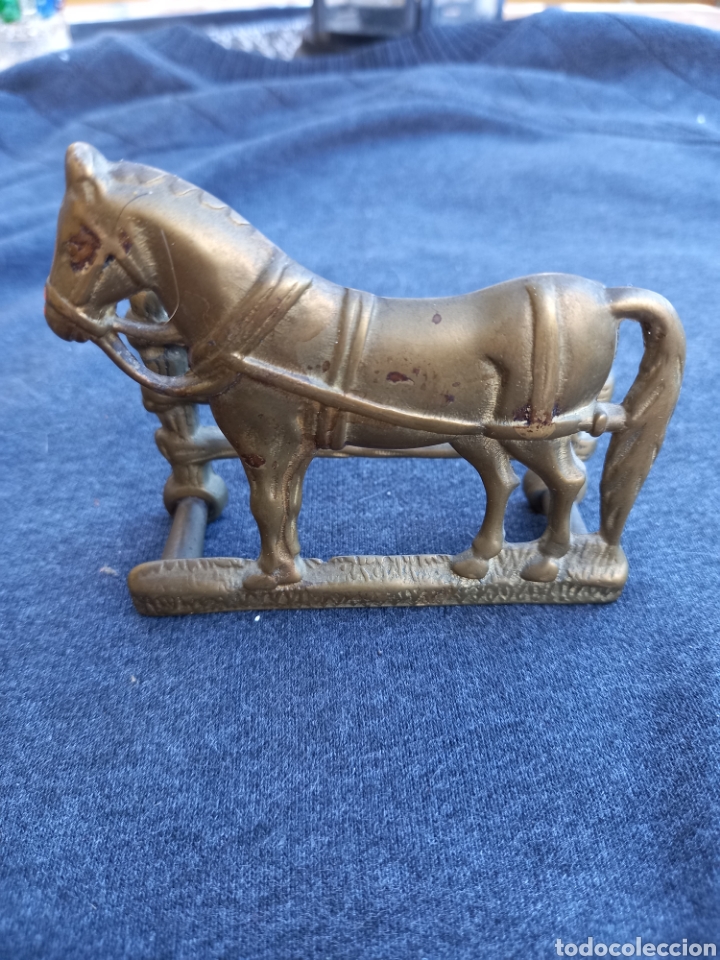 Antig&uuml;edades: BONITO CABALLO PARA TARJETAS O SERVILLETAS