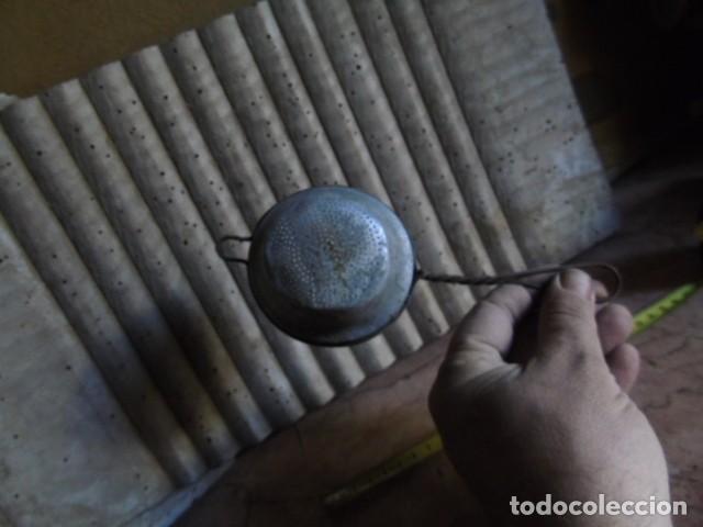 Antig&uuml;edades: COLADOR ANTIGUO DE ALUMINIO - Foto 3