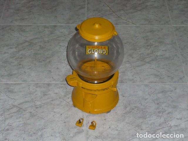 Antig&uuml;edades: MAQUINA DISPENSADORA EXPENDEDORA CHICLES BOLA A&Ntilde;OS 50