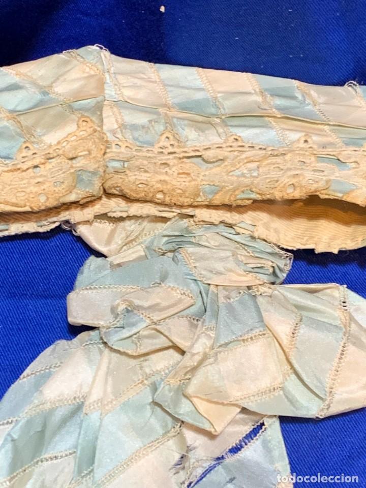 Antig&uuml;edades: CUELLO SEDA SXIX 35X46CMS - Foto 5