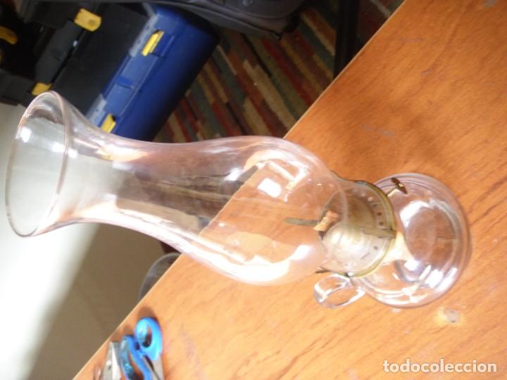 Antig&uuml;edades: QUINQUE DE CRISTAL TRANSPARENTE - Foto 6