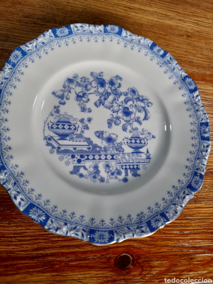 Antig&uuml;edades: Plato azul Bavaria - Foto 3