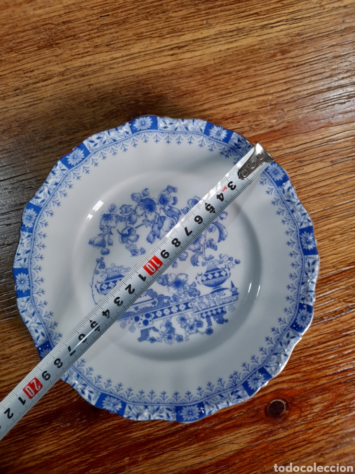 Antig&uuml;edades: Plato azul Bavaria - Foto 4