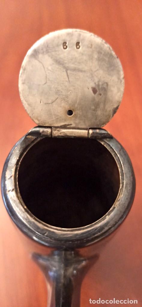 Antig&uuml;edades: Tetera y jarra de leche plata Wiskemann - Foto 10