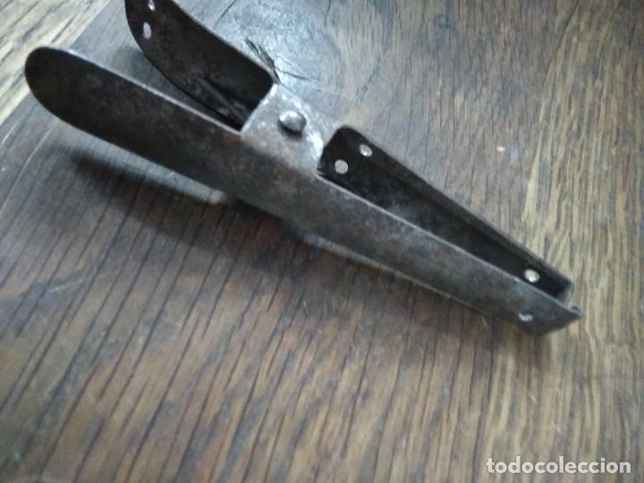 Antig&uuml;edades: Pinza antigua. Caja plomo - Foto 3