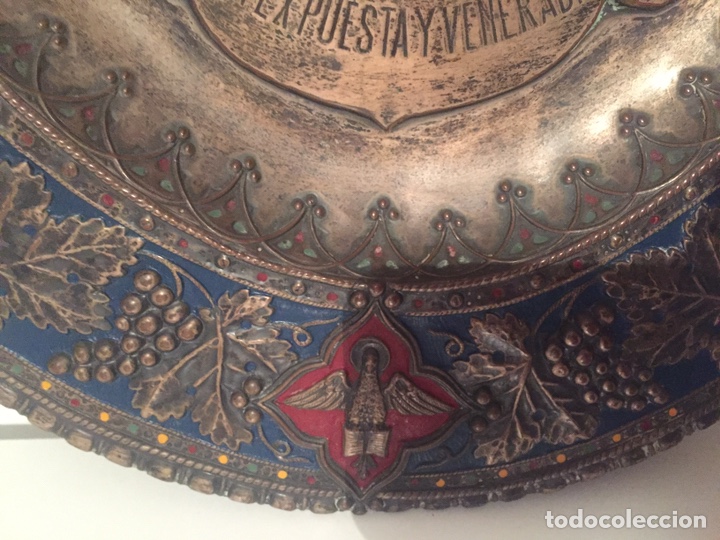 Antig&uuml;edades: Placa grande de Sagrado Coraz&oacute;n - Foto 4