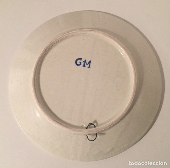 Antig&uuml;edades: Plato de cer&aacute;mica de Gimeno - Foto 3