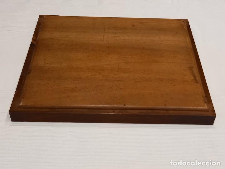Antig&uuml;edades: espejo con marco de madera - Foto 11