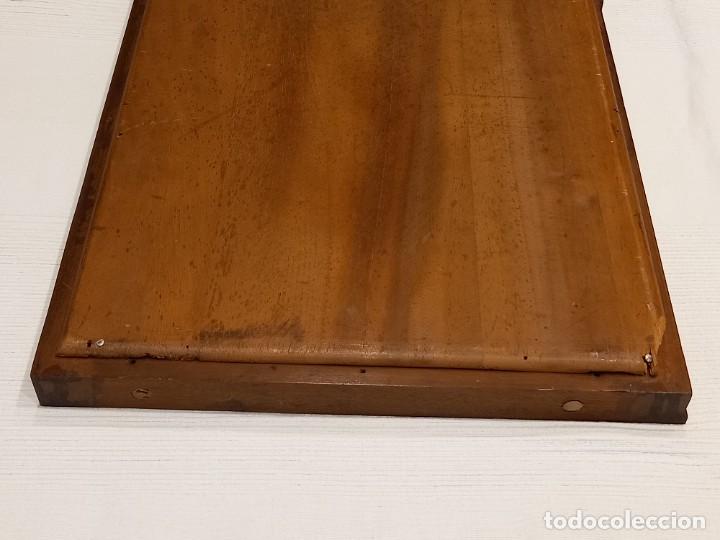 Antig&uuml;edades: espejo con marco de madera - Foto 12