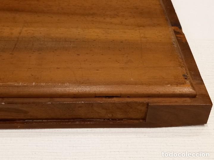 Antig&uuml;edades: espejo con marco de madera - Foto 14