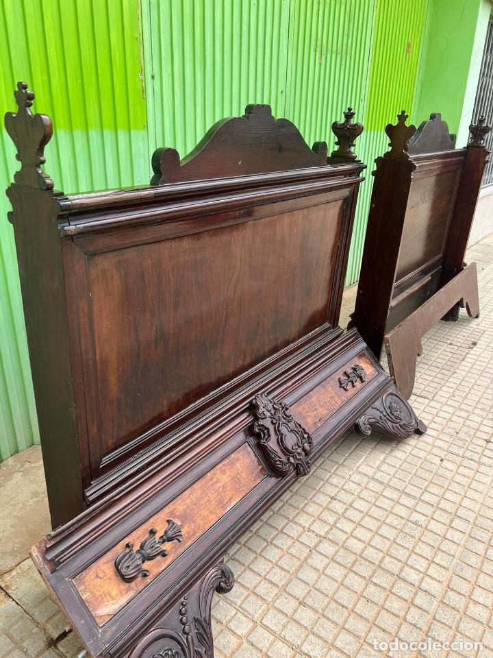 Antig&uuml;edades: Cabeceros de cama de 1.35 - Foto 2