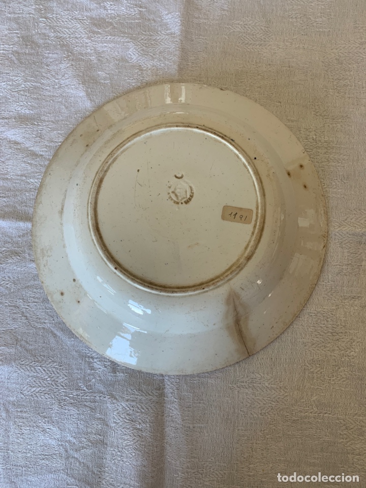 Antig&uuml;edades: Plato de sargadelos tercera &eacute;poca - Foto 2