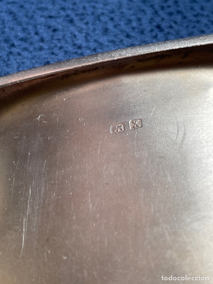Antig&uuml;edades: Pitillera de plata de Ley calada siglo XIX - Foto 4