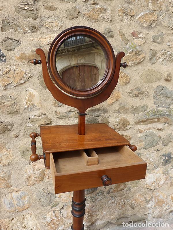 Antig&uuml;edades: Mueble auxiliar con espejo - Foto 5