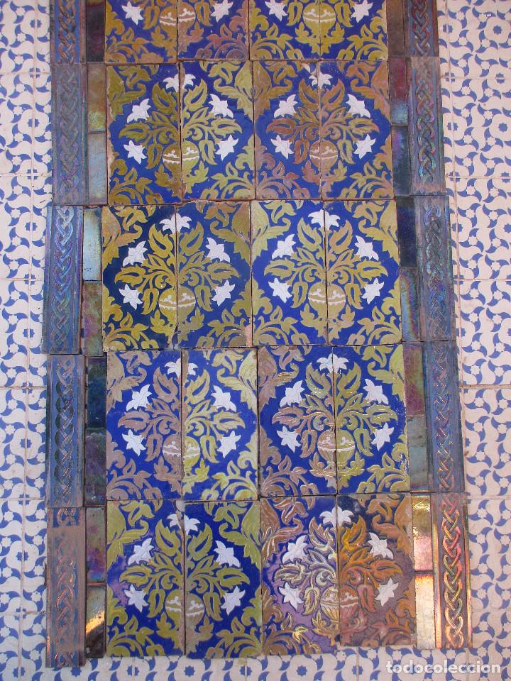 Antig&uuml;edades: Panel azulejos de reflejos - Foto 1