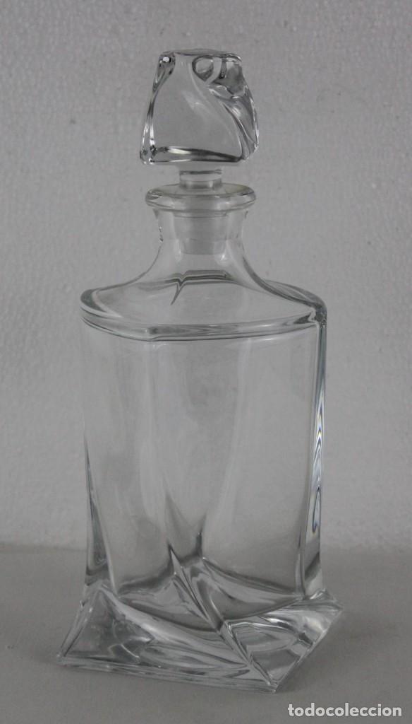 Antig&uuml;edades: Licorera en cristal del siglo XX - Foto 1