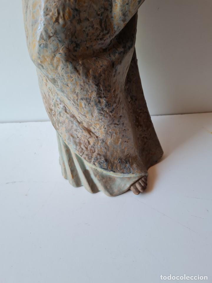 Antig&uuml;edades: LLADRO Maternidad con ni&ntilde;o GRES(76 cms) - Foto 6