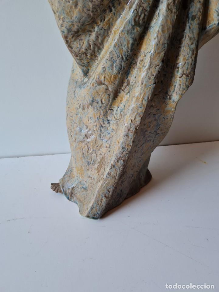 Antig&uuml;edades: LLADRO Maternidad con ni&ntilde;o GRES(76 cms) - Foto 9
