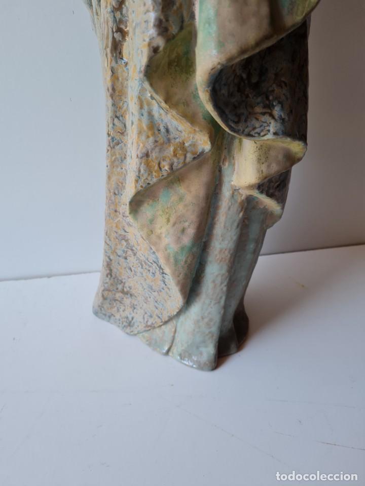 Antig&uuml;edades: LLADRO Maternidad con ni&ntilde;o GRES(76 cms) - Foto 12