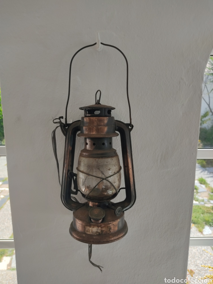 Antig&uuml;edades: Antiguo Quinqu&eacute; L&aacute;mpara - Foto 2