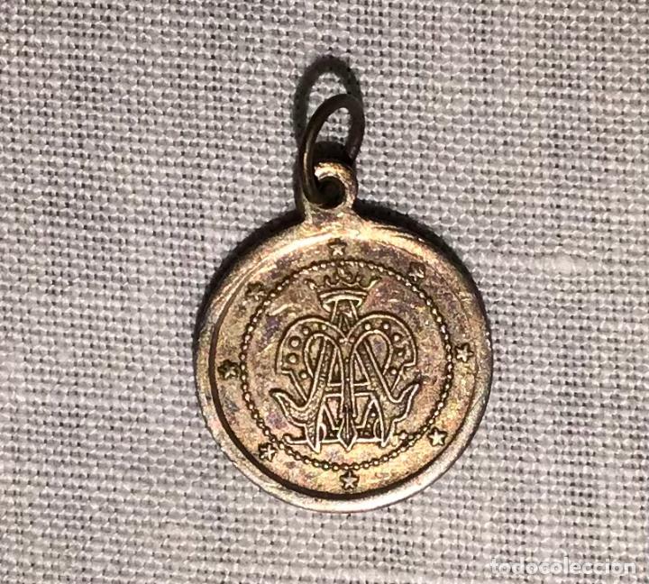 Antig&uuml;edades: NUESTRA SRA. DE LOS ANGELES, MEDALLA DE PLATA - Foto 3