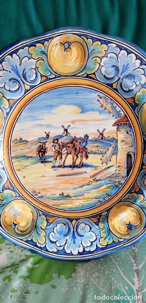 Antig&uuml;edades: GRAN PLATO DE TALAVERA NIVEIRO - Foto 2
