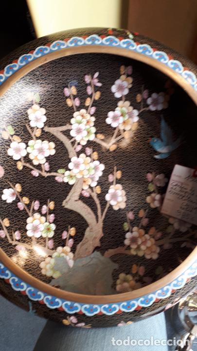 Antig&uuml;edades: Centro de cloisonne. - Foto 3