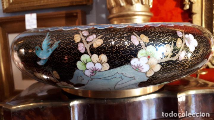 Antig&uuml;edades: Centro de cloisonne. - Foto 4