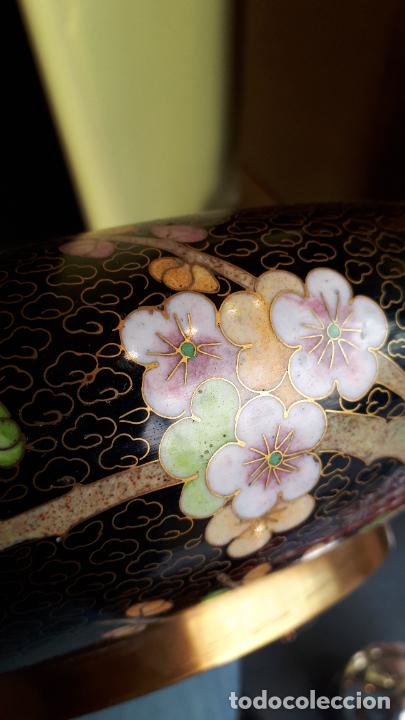 Antig&uuml;edades: Centro de cloisonne. - Foto 8