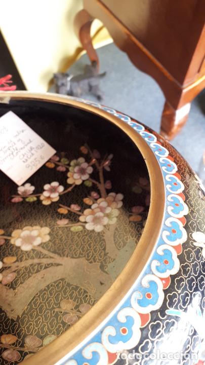 Antig&uuml;edades: Centro de cloisonne. - Foto 9