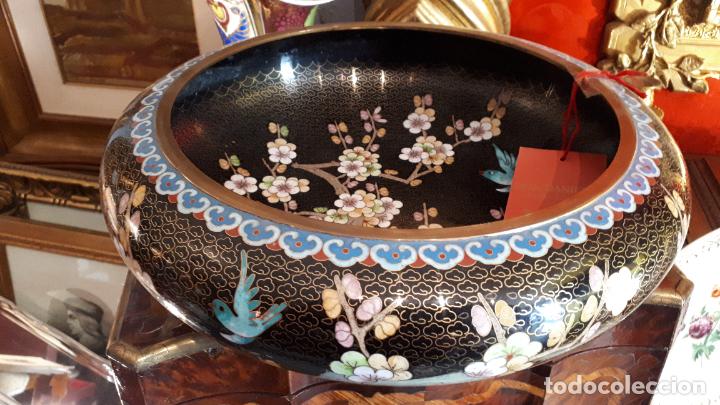 Antig&uuml;edades: Centro de cloisonne. - Foto 1