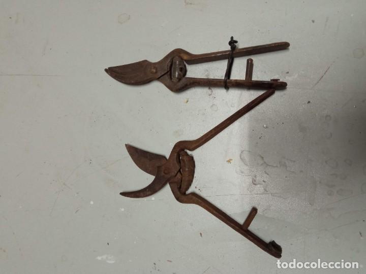 Antig&uuml;edades: Lote tijeras de podar - Foto 1