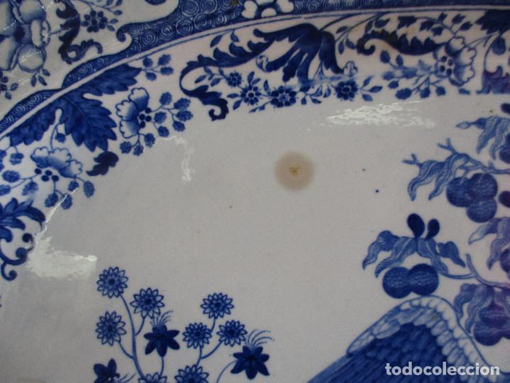 Antig&uuml;edades: Bandeja antigua de loza - Foto 3