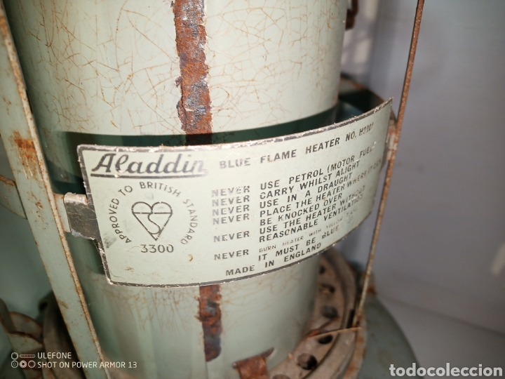 Antig&uuml;edades: Antigua estufa Aladdin - Foto 7