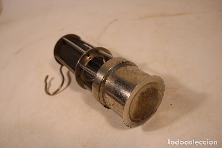 Antig&uuml;edades: peque&ntilde;a lampara minera - Foto 1