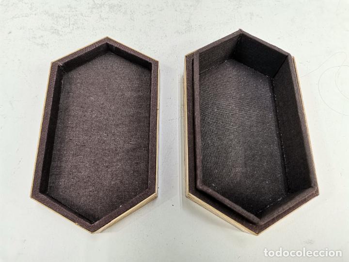 Antig&uuml;edades: CAJA DE MADERA. S.XX. - Foto 4