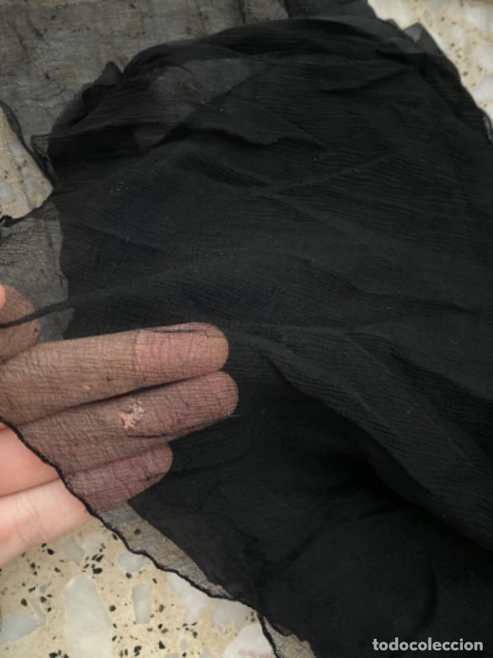 Antig&uuml;edades: LOTE PA&Ntilde;UELOS LUTO NEGROS - Foto 2