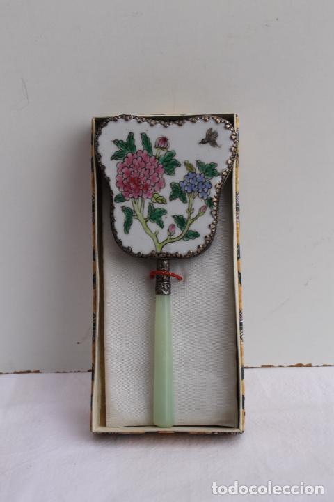 Antig&uuml;edades: ESPEJO DE CERAMICA CHINA - Foto 1