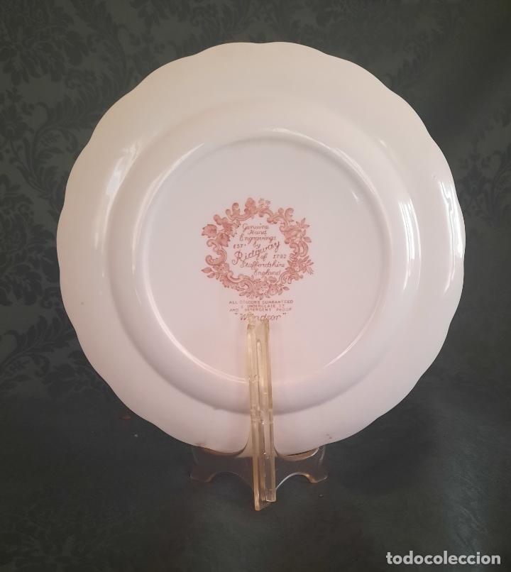 Antig&uuml;edades: PLATO RIDGWAY - WINDSOR - 20 cm. ENGLAND. - Foto 2