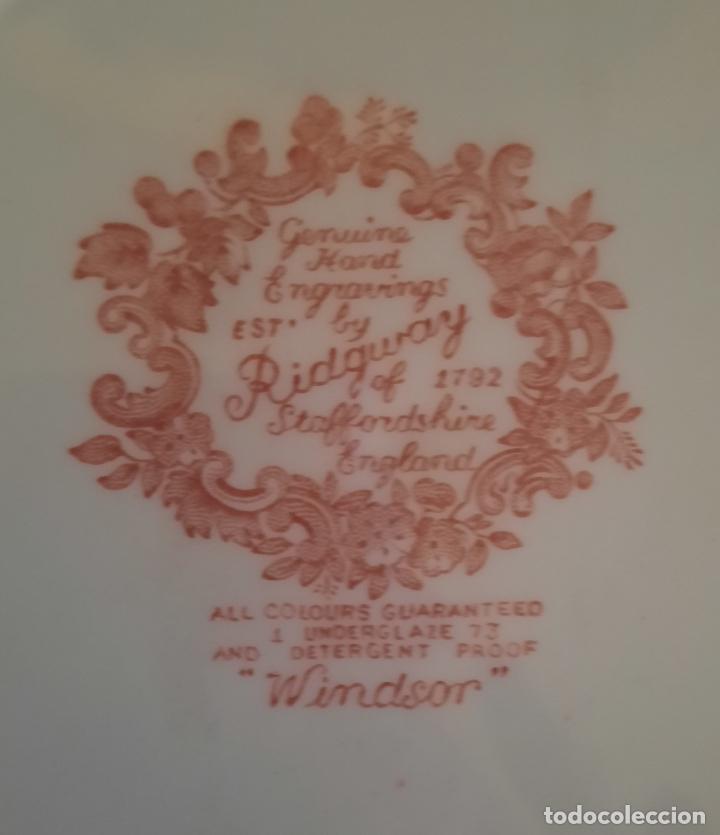 Antig&uuml;edades: PLATO RIDGWAY - WINDSOR - 20 cm. ENGLAND. - Foto 4