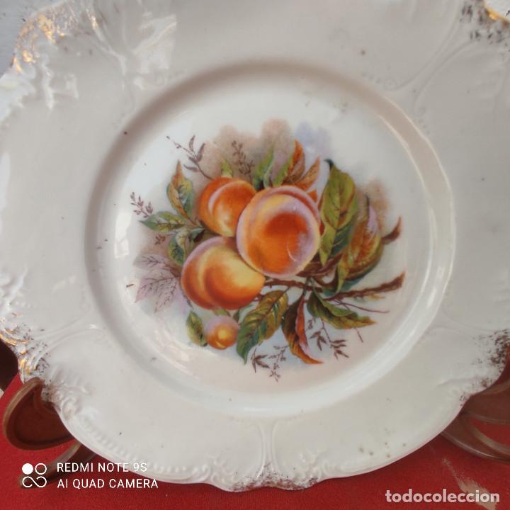 Antig&uuml;edades: parejas de platos con frutas - Foto 2