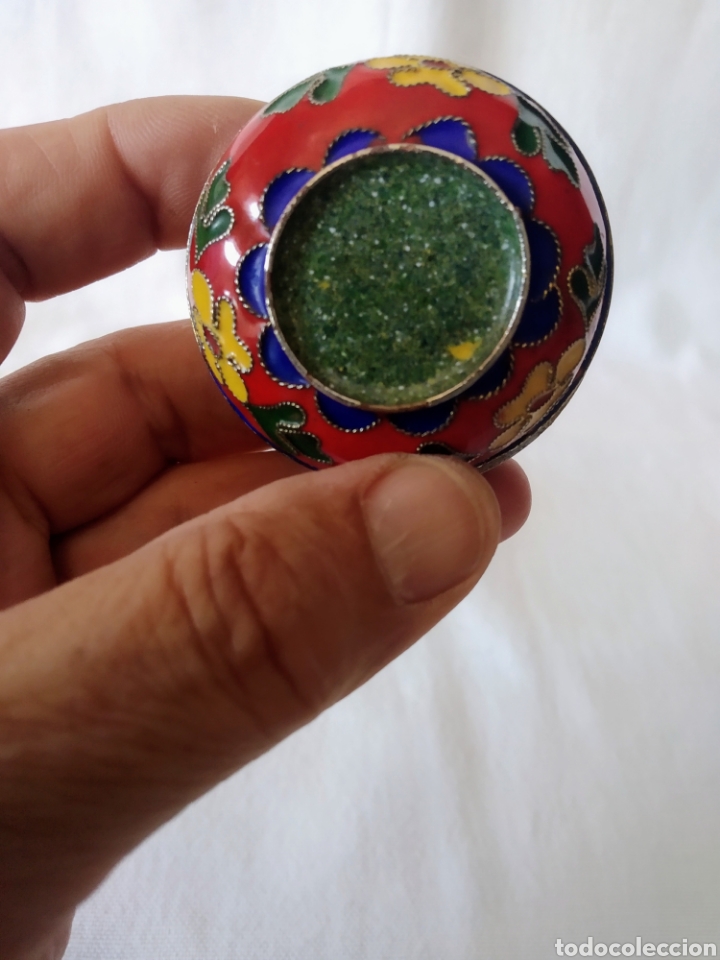 Antig&uuml;edades: CAJITA CHINA EN ESMALTE - Foto 2