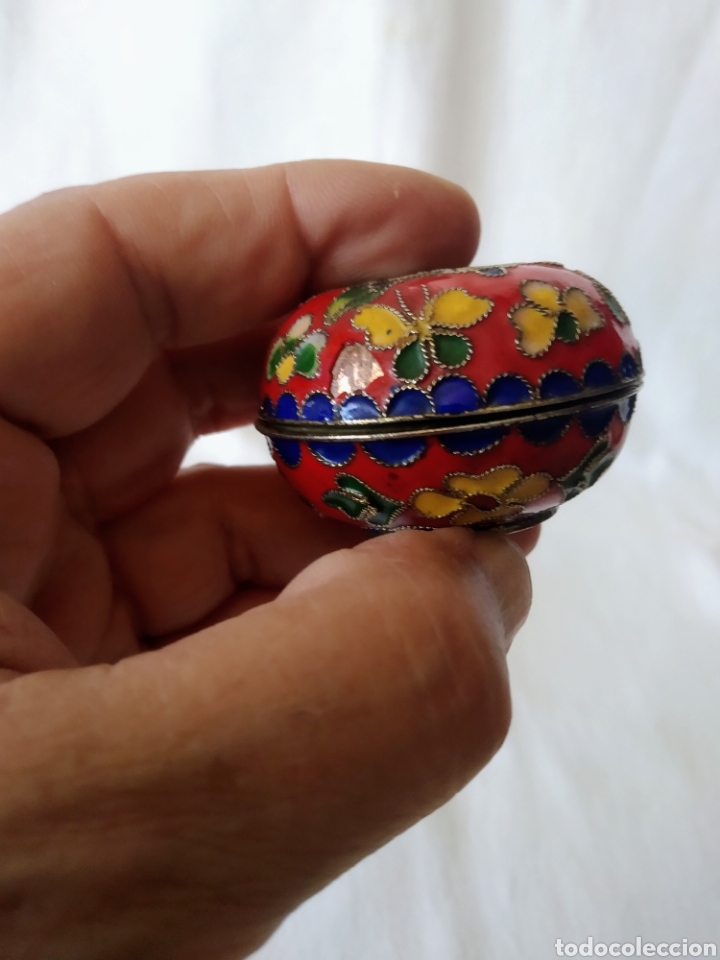 Antig&uuml;edades: CAJITA CHINA EN ESMALTE - Foto 3