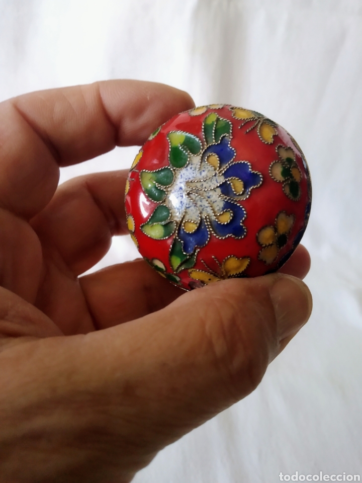 Antig&uuml;edades: CAJITA CHINA EN ESMALTE - Foto 4