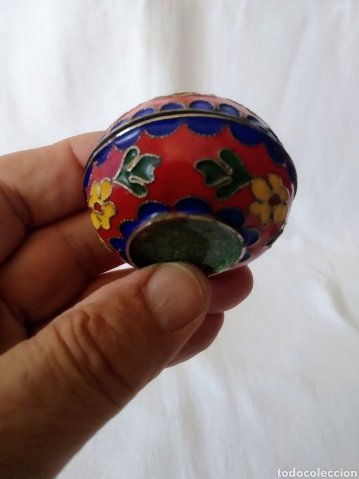 Antig&uuml;edades: CAJITA CHINA EN ESMALTE - Foto 5