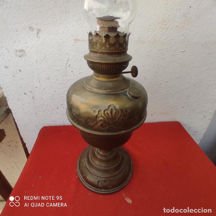 Antig&uuml;edades: quinque de metal - Foto 2