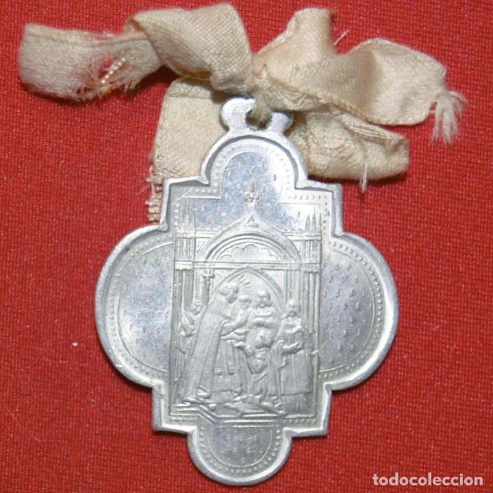 Antig&uuml;edades: Medalla religiosa Primera Comuni&oacute;n - Foto 2