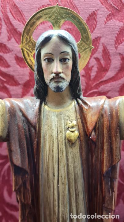 Antig&uuml;edades: SAGRADO CORAZ&Oacute;N BENDICIENDO - Foto 2