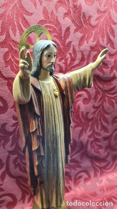 Antig&uuml;edades: SAGRADO CORAZ&Oacute;N BENDICIENDO - Foto 3