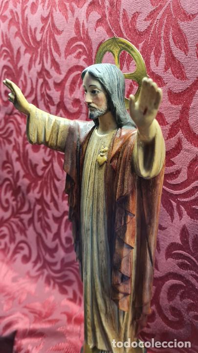 Antig&uuml;edades: SAGRADO CORAZ&Oacute;N BENDICIENDO - Foto 4